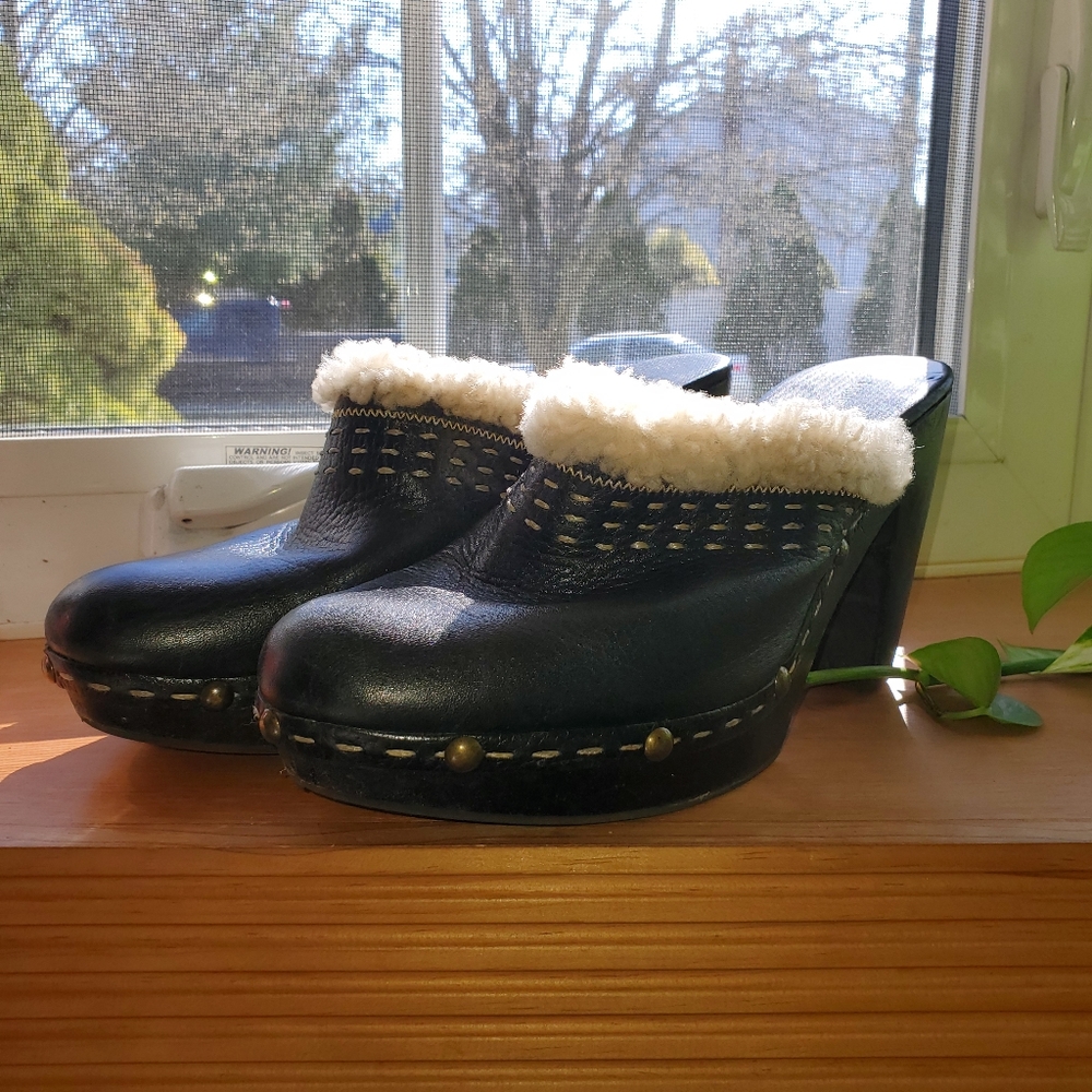 Nine West Heeled Clogs